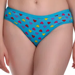 samvar New stylish Blue Cotton Hipster Multicolor Panties Pack of 1-picture-34