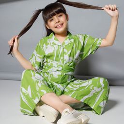 Peppermint Girls Printed Fashion Jumpsuit-image-82