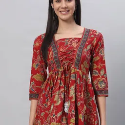 KBZ Women Floral Print Cotton Top-28