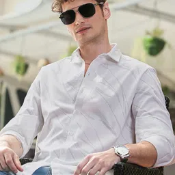 Campus Sutra Men Comfort Opaque Casual Shirt-picture-48