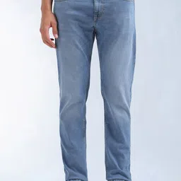 Flying Machine Men Tapered Fit Mid-Rise Light Fade Stretchable Jeans-picture-8