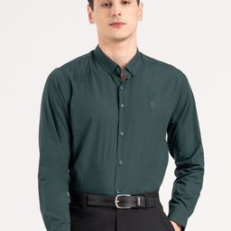 Red Tape Men Slim Fit Solid Button-Down Collar Formal Shirt-image-88
