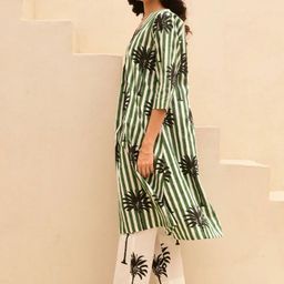 all about you Women Printed Regular Kurta with Trousers & With Dupatta image 5
