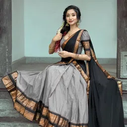 MANMOHITSAREE Ready To Wear Lehenga & Blouse With Dupatta-picture-36