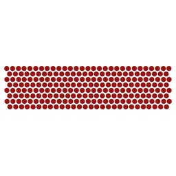 Comet Busters Beautiful Traditional Designer Bindis - Red image 2