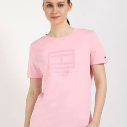 Tommy Hilfiger Women Printed Pockets T-shirt-image-83