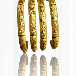 SGN fashion Gold Brass Bangles-picture-47