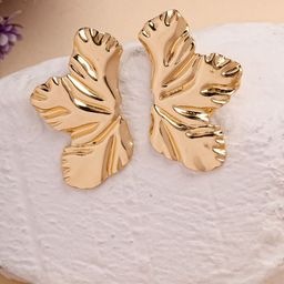 Bohey by KARATCART Contemporary Studs Earrings-7