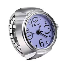 RHOSYN Silver Plated Stretchable Finger Ring Watch-image-65