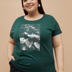 Nexus by Lifestyle Women Floral Printed Pockets T-shirt-image-99