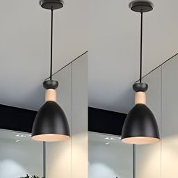 GAUVIK Black Aluminium Ceiling Lamp-48
