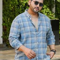 Instafab Plus Men Other Checks Checked Regular Shirt-image-59
