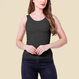 CareDone Shoulder Straps Lightly Padded Camisole-image-6