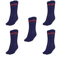 MUKHAKSH Blue Cotton Socks-picture-37