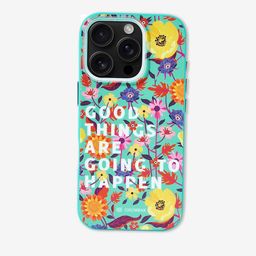 Chumbak Floral Printed iPhone 16 Back Case Mobile Accessories-19
