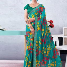 Styleveda Poly Georgette Saree-image-49