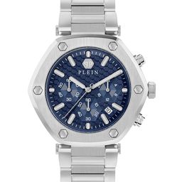 PHILIPP PLEIN Men Brass Patterned Dial & Bracelet Style Straps Analogue Watch PWZBA0323-6