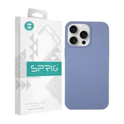 SPRIG Solid Printed iPhone 15 Pro Max Back Case Mobile Accessories-7