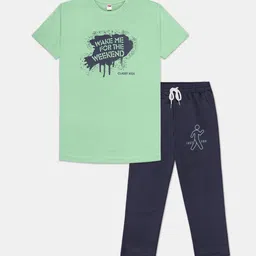 Tee Weavers Boys Printed Night suit-image-17