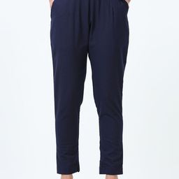 Marcia Solid Women Relaxed Pleated Casual Trousers-image-67