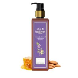 Khadi Traditional Honey & Almond Conditioning Shampoo For Soft & Shiny Hair - 200 ml-4