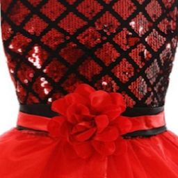 Shahina Fashion Girl's Sparkling Long Princess Gown Dress-image-99
