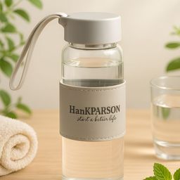 Myntra Elegant Homes Grey Glass Double Wall Vacuum Infuser Water Bottle - 480 ml-image-50