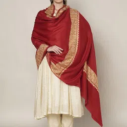 MUFFLY Floral Embroidered Shawl-picture-24