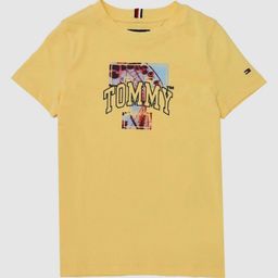 Tommy Hilfiger Boys Graphic Printed Round Neck Cotton T-shirt-picture-30