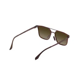 SAM & MARSHALL Unisex Square Sunglasses with Polarised and UV Protected Lens image 3