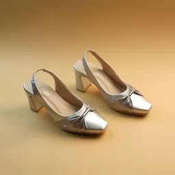Ozuri Party Block Pumps with Bows-17