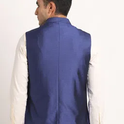 Turtle Printed Formal Nehru Jacket image 5
