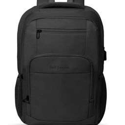 Red Lemon Swiss Cut Design Laptop Backpack With Rain Cover-95