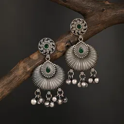 Anvik Contemporary Drop Earrings-image-80