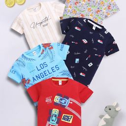 LITTLE NINJA Boys Printed Extended Sleeves T-shirt-picture-25