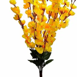 Yellow Orchids Artificial Flower-27