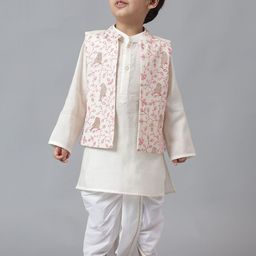 MUDKID Boys Regular Kurta with Dhoti Pants-26