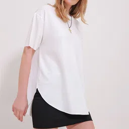 Trend Alacati stili Women Polo Collar Pockets T-shirt-picture-16