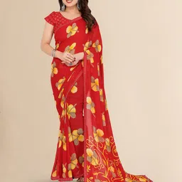 Moda Rapido Floral Beads and Stones Saree-image-37