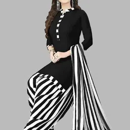 SIMPLYETHNIC Striped Unstitched Dress Material-picture-26