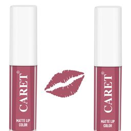 CARET ORGANIC Super-Pigmented Liquid Matte Lipsticks - 2 ml - Nude 2-44