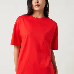 Bewakoof Women Pure Cotton T-shirt-picture-44