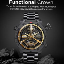 Timex Smart NexGen Bluetooth Calling Smartwatch With 1.43 AMOLED Display TWTXW700T image 3