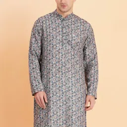 SG LEMAN Men Printed Kurta-image-4