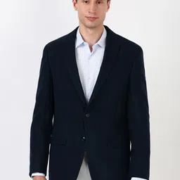 Peter England Elite Slim-Fit Single-Breasted Blazer-picture-58