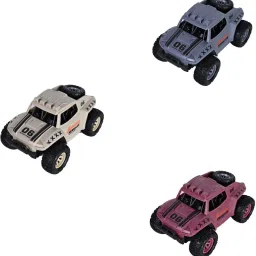 4x4 Friction Power Monster Car, Pack of 3, Multicolor, RP1124-image-52