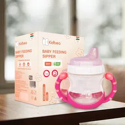 Kidbea Infants Baby Sipper Cup Blue BPA-Free-picture-11