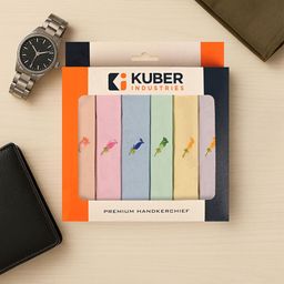 Kuber Industries Pack Of 6 Cotton Handkerchiefs-picture-16