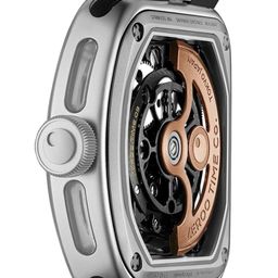 ZEROO Men Skeleton Dial & Straps Analogue Automatic Watch image 5