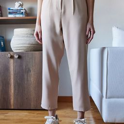 BIANCO LUCCI Women Regular Fit Cropped Trousers-61